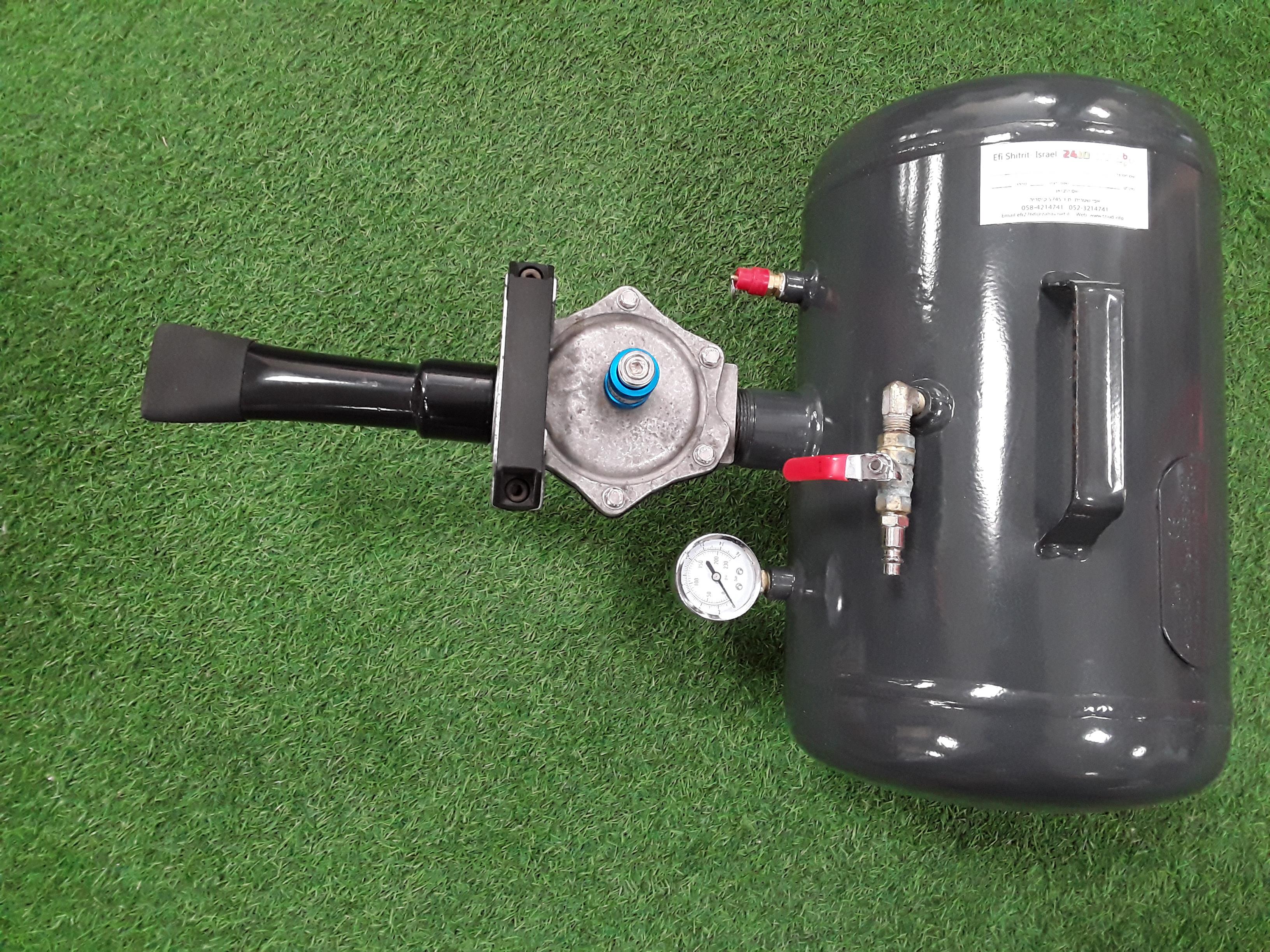 ציטה מיכל אוויר 20 ליטר מיכל אפור עם מאיץ PHD 039B קמפינג לייף