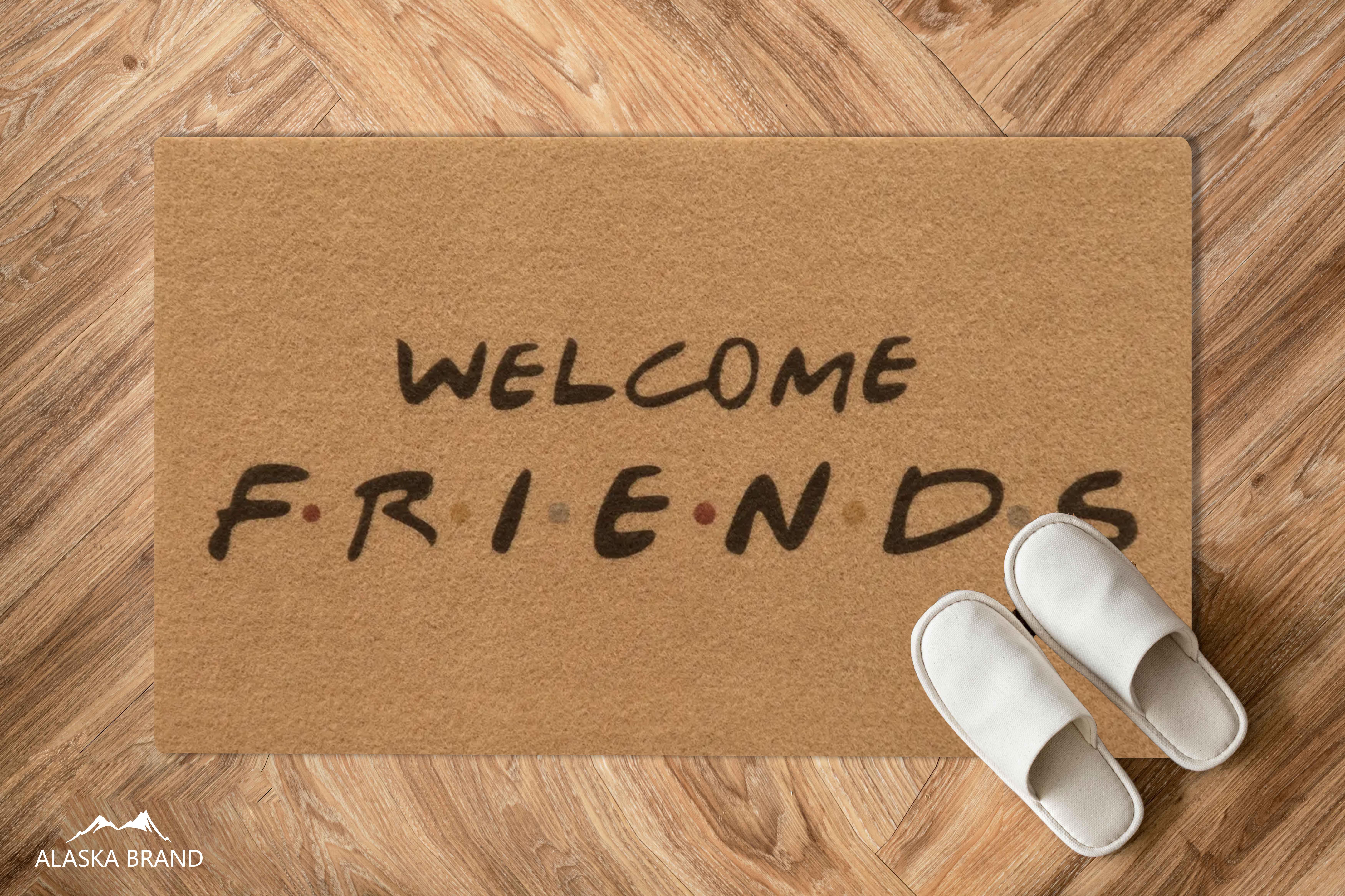 שטיחי סף / כניסה לבית באיכות גבוהה דגם - Friends פריינדס