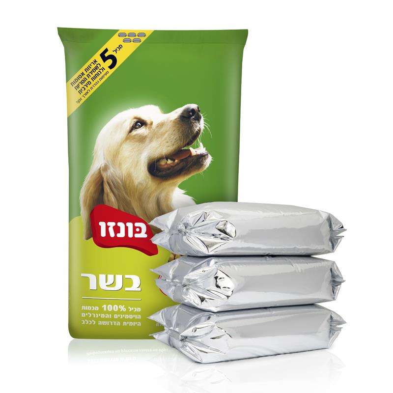 בונזו בשר 17 ק"ג מחולק