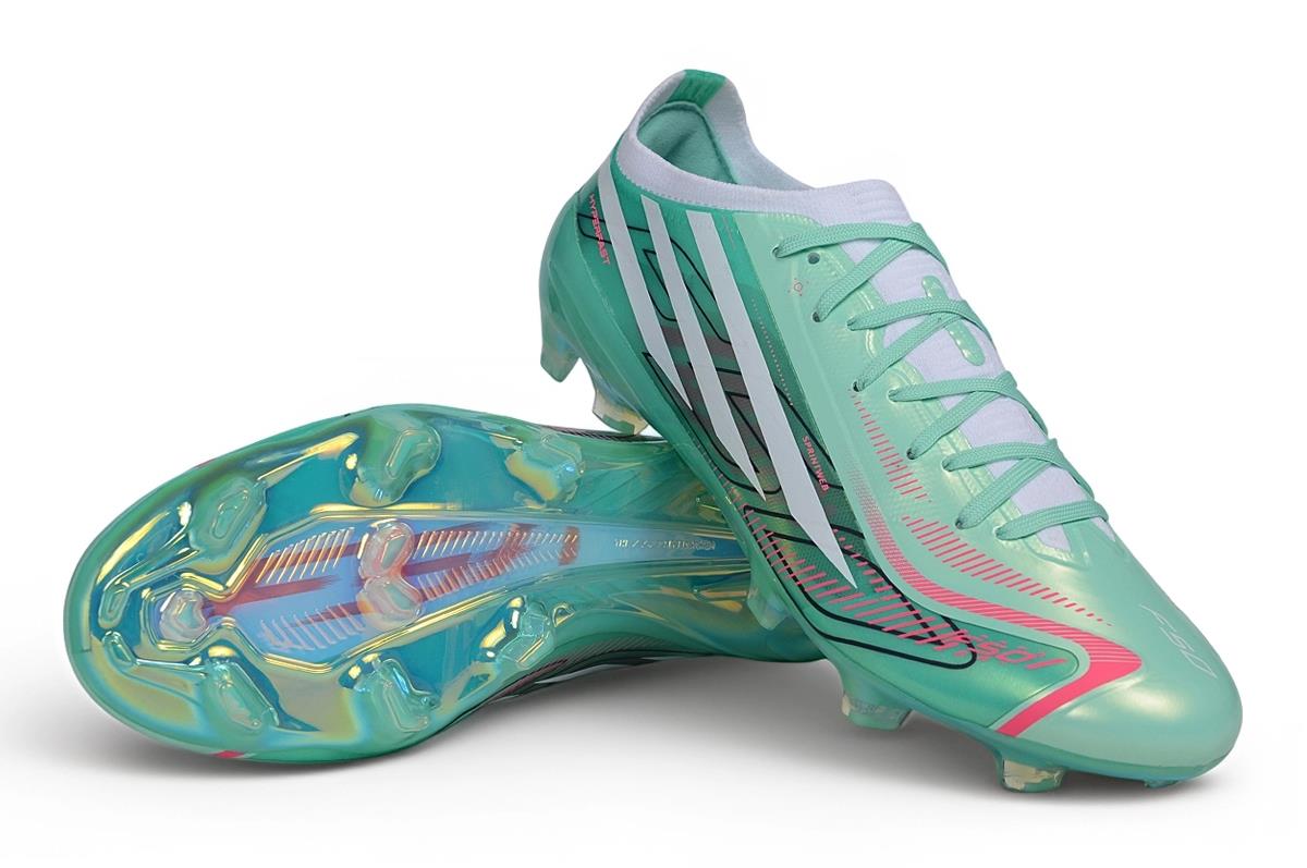 נעלי כדורגל אדידס Adidas F50 Elite טורקיז לבן