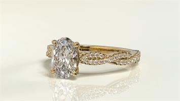 טבעת אירוסין דגם גאיה