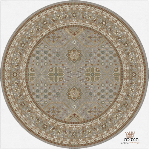 שטיח וינטג" עגול  דגם  אדלינה 08