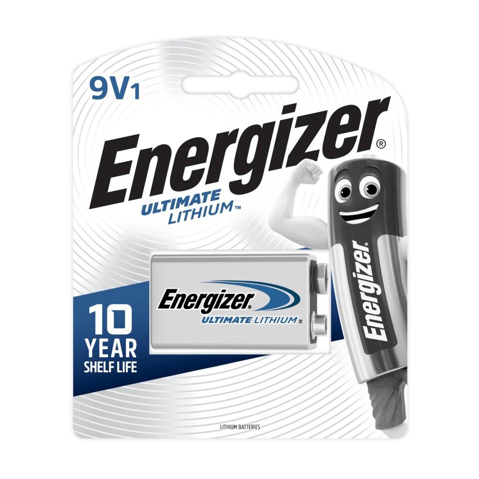 סוללת ליתיום 9V אנרג'ייזר - Energizer LITHIUM