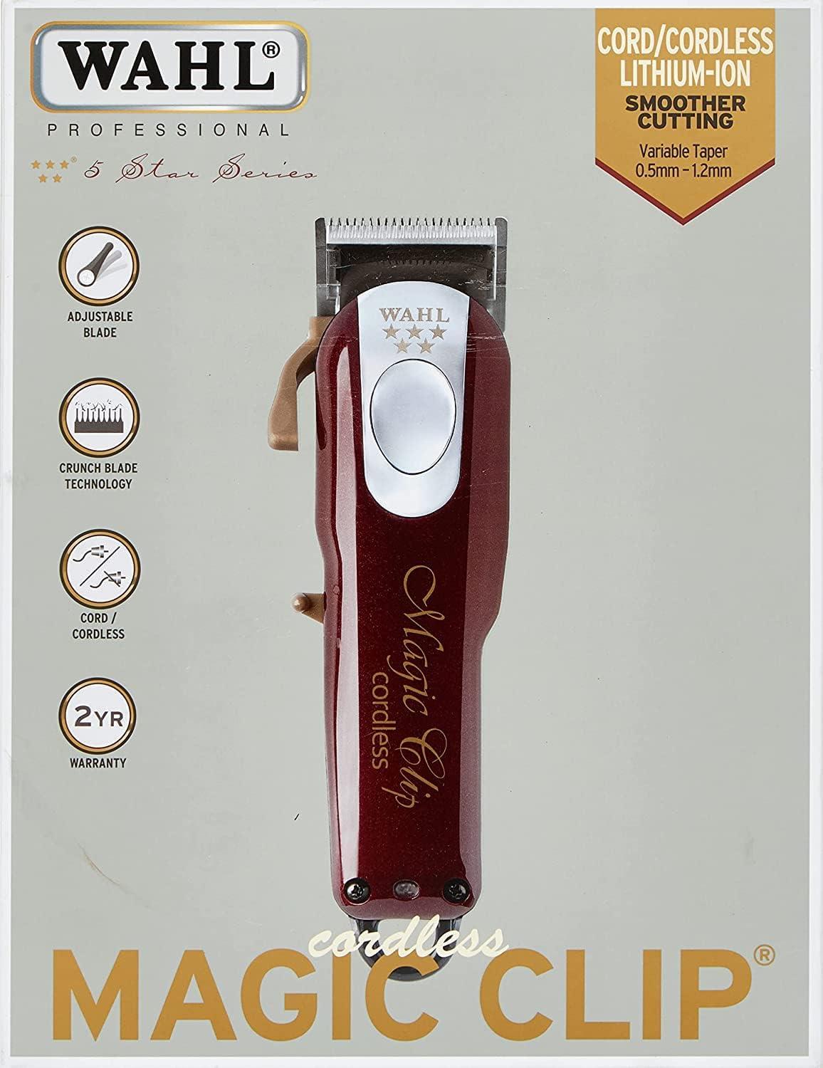 מכונת תספורת נטענת WAHL Cordless Magic Clip