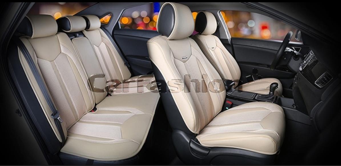 ריפודים נאים לרכב  URBAN PLUS ריפוד כיסוי הגנה נגד לכלוך ושמירה על מושב הרכב צבע בז 3 גוונים