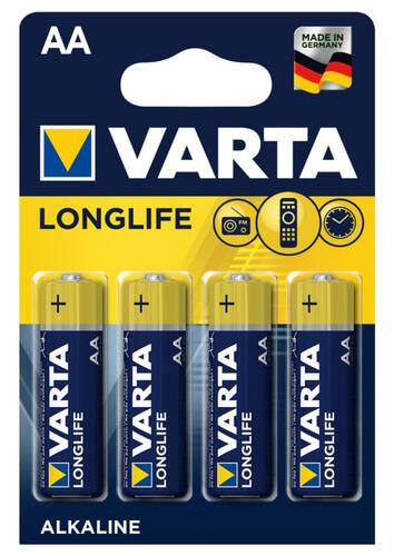 4 סוללות VARTA - AA 1.5V