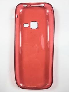 מגן סיליקון לסמסונג E3300 3G בצבע אדום