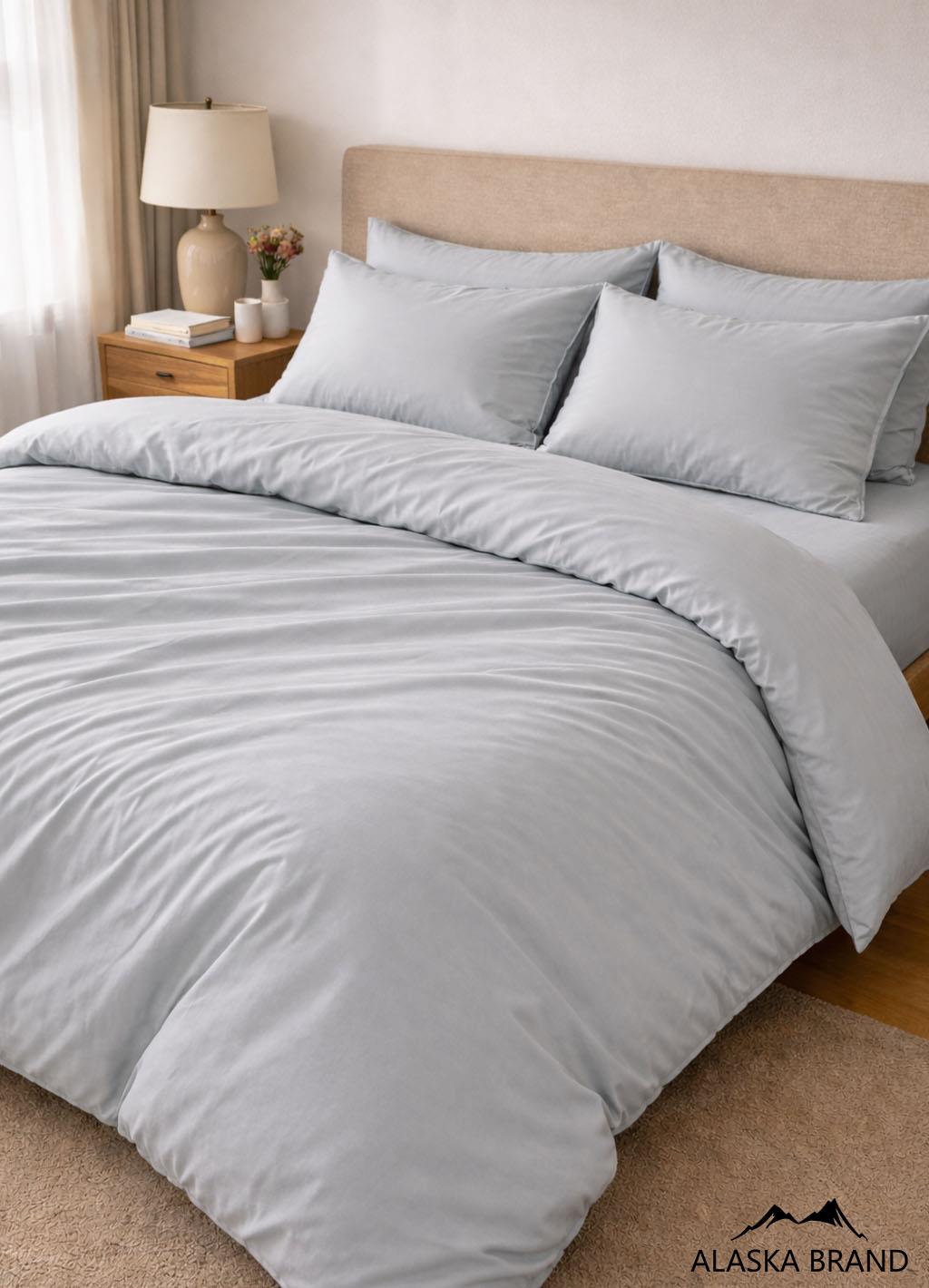 מצעי 100% כותנה מצרית אריגת סאטן 500 חוט - סילבר A מצעי 100% כותנה מצרית אריגת סאטן 500 חוט - סילבר A