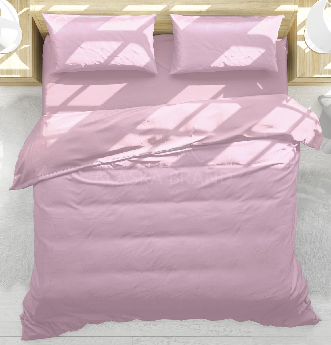 מצעים בתפזורת להרכבה 100% כותנה - ורוד בייבי