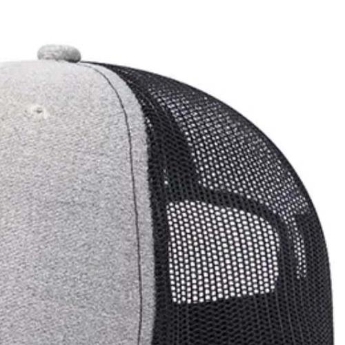 כובע בייסבול איכותי דגם Miami צבע - שחור \ אפור בהיר [אפשרות להוסיף רקמה]