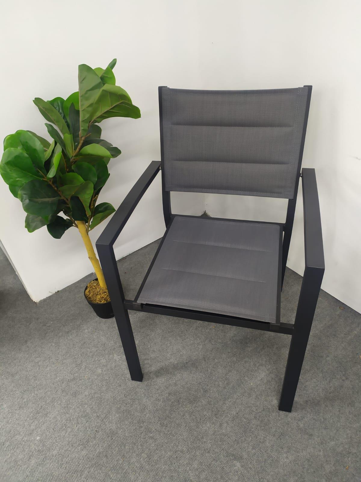 כסא בד כפול לגינה ולמרפסת אלומיניום - תצוגה/עודפים