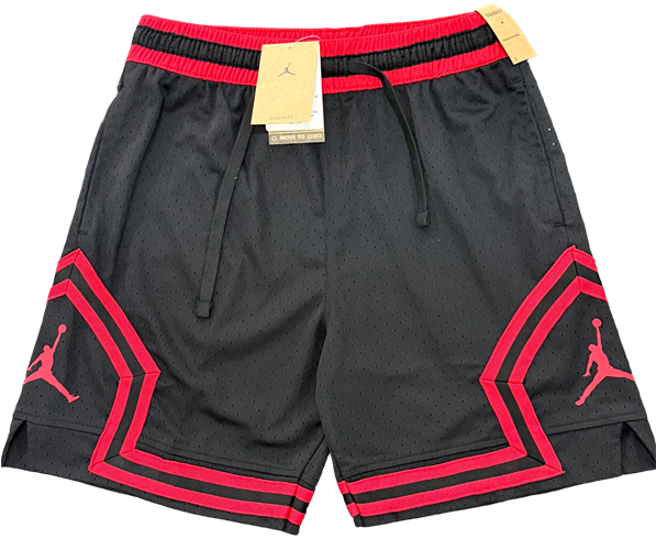 מכנסי אייר ג'ורדן Air Jordan Diamond שחור אדום
