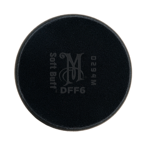 2 יחידות ספוג אפור לווקס - DA FOAM FINISHING DISC 6 מבית MEGUIAR'S | גודל 6 אינץ'