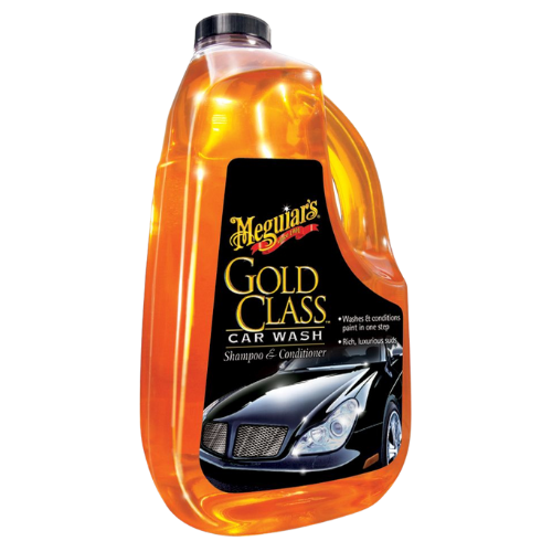 שמפו + קונדישינר רחצה לרכב GOLD CLASS CAR WASH SHAMPOO & CONDITIONER מבית MEGUIAR'S | גלון 1.9 ליטר