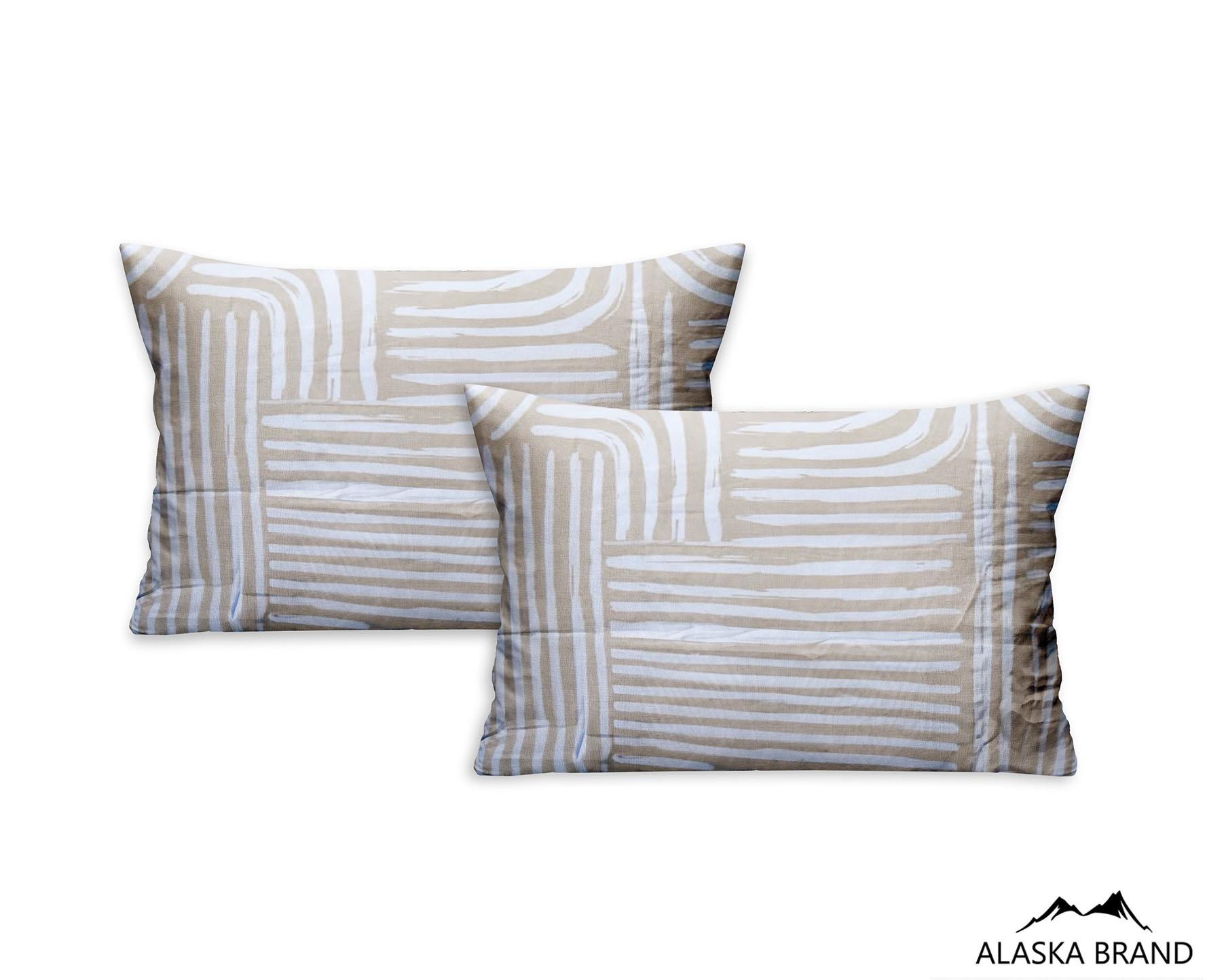 זוג ציפיות 50/70 לכרית שינה דגם - סולנה