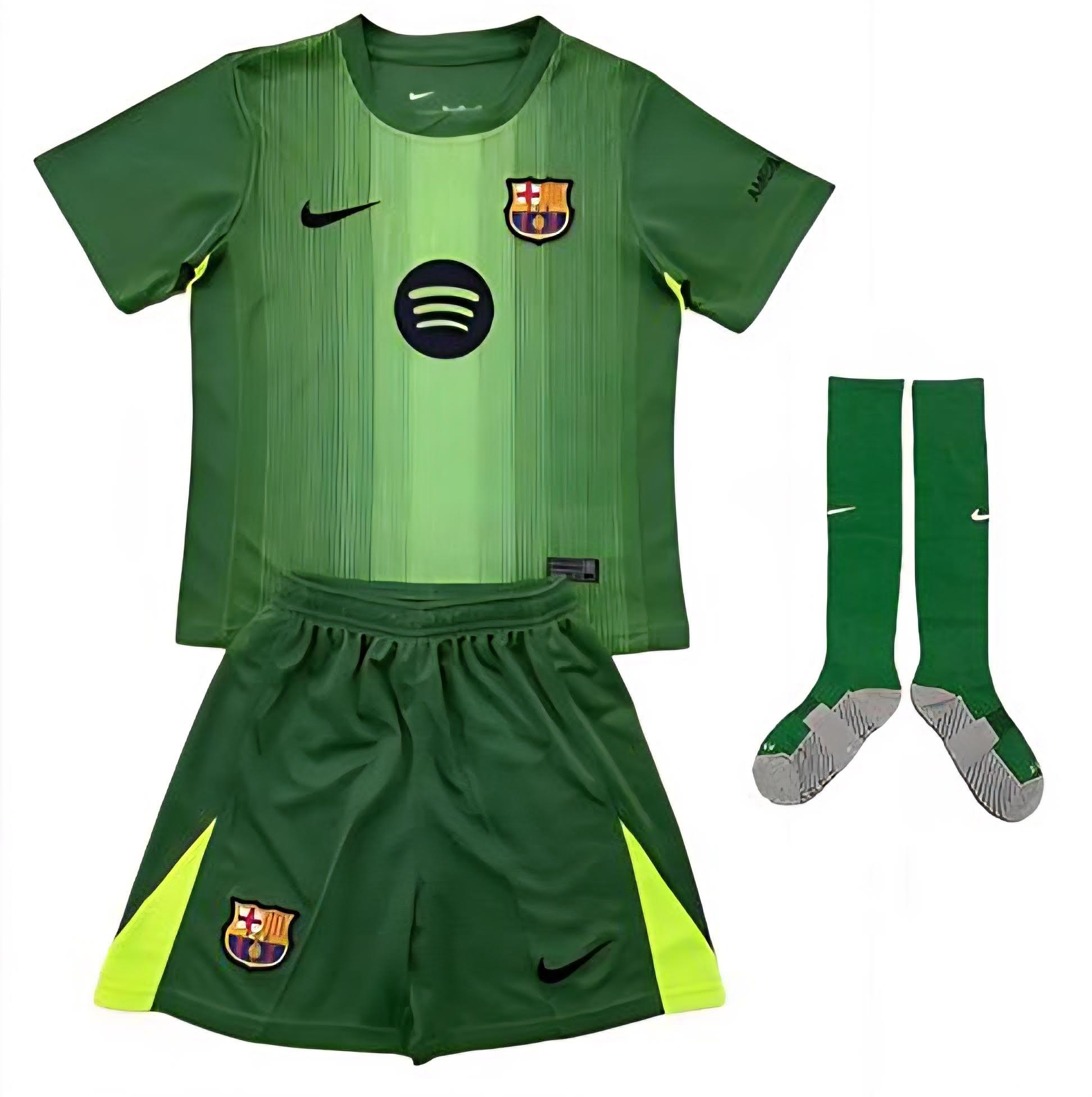 חליפת שוער ילדים ברצלונה