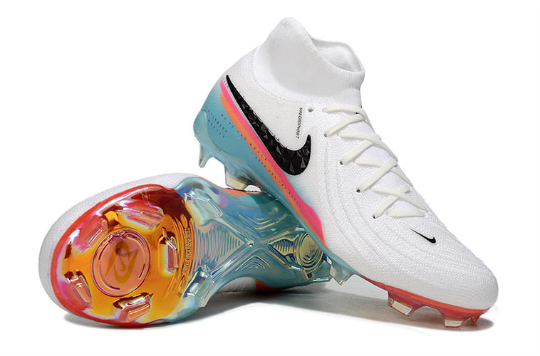 נעלי כדורגל Nike Hypervenom phantom FG לבן תכלת