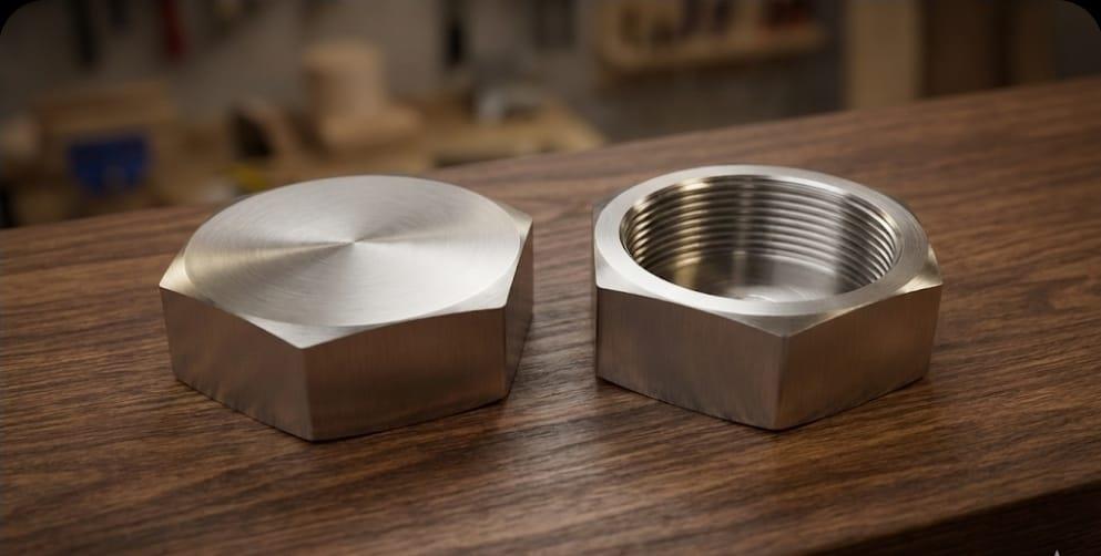 פקק 1 צול נקבה נירוסטה מכסה הברגה BSP עשוי בחריטה קמפינג לייף