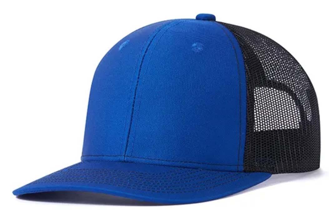 כובע בייסבול איכותי דגם Miami צבע - שחור \ כחול [אפשרות להוסיף רקמה]