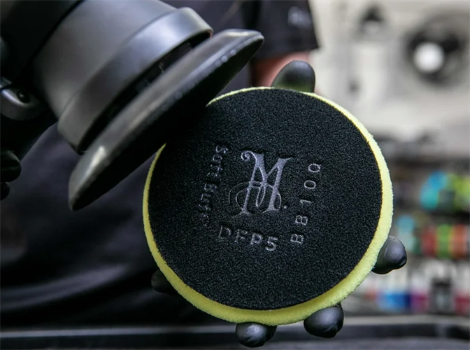 ספוג צהוב לפוליש - DA FOAM POLISHING DISC 5 מבית MEGUIAR'S | גודל 5 אינץ'