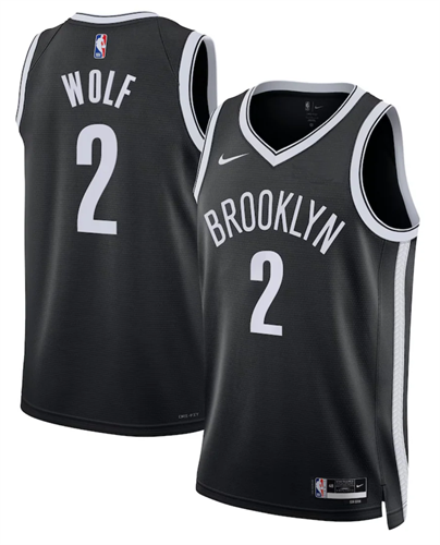 גופיית ברוקלין דני וולף NBA שחורה