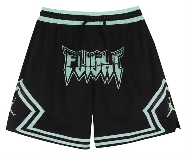מכנסי אייר ג'ורדן Air Jordan FIGHT שחור טורקיז