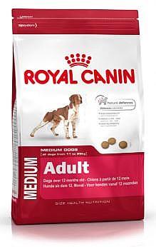 רויאל קנין מדיום אדולט 15 ק"ג - ROYAL CANIN MEDIUM ADULT 15 KG