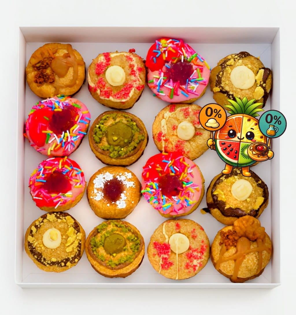 סופגניות 0% בצק 100% חשק - המשפחתי