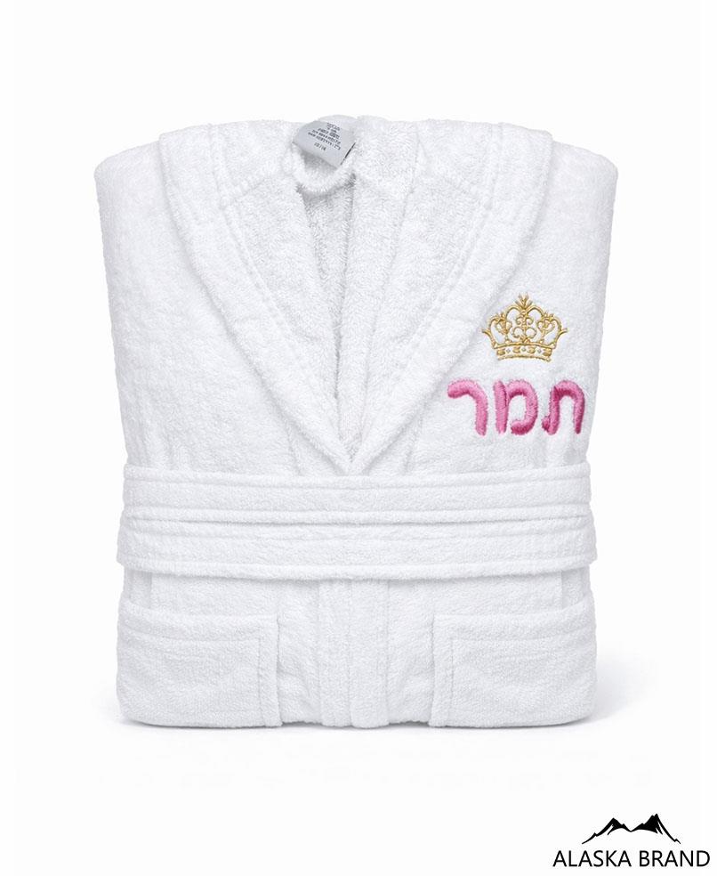 חלוקים לילדים ונוער - Premium עם כובע 100% כותנה | אפשרות לרקמה אישית