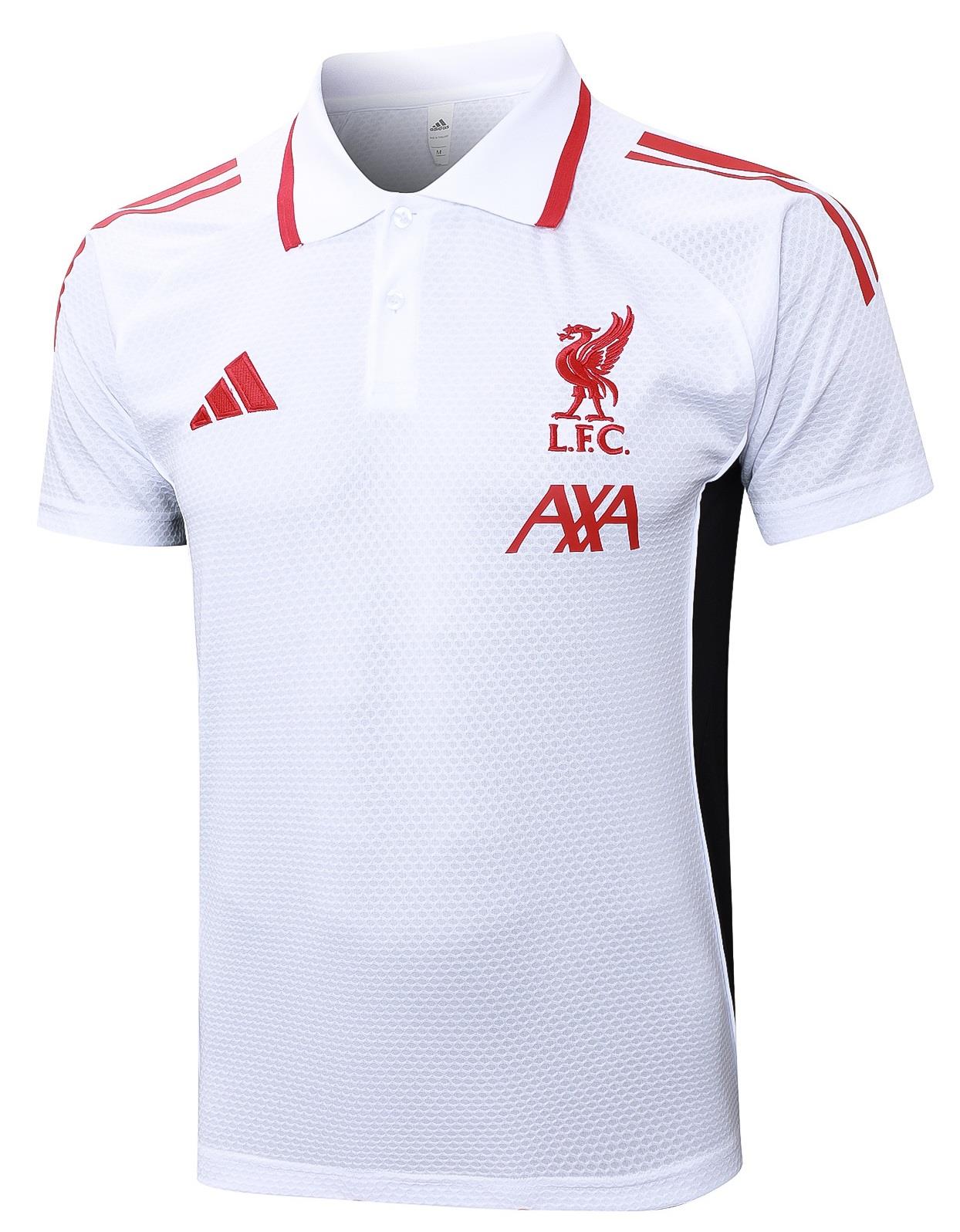 ליברפול חולצת פולו לבנה