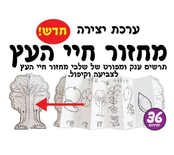עבודת יצירה מחזור חיי העץ