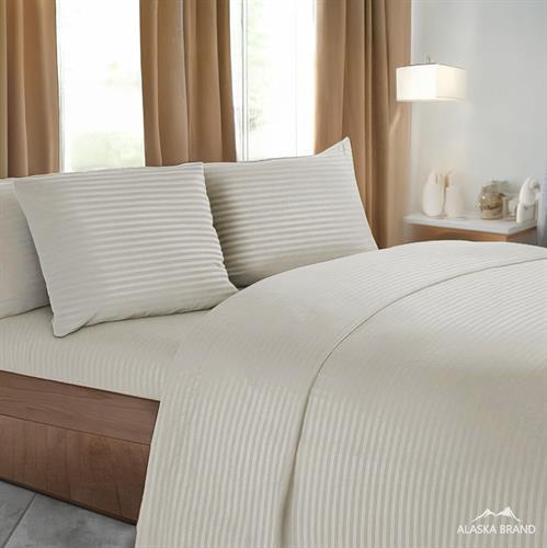 מצעי 100% כותנה מצרית אריגת סאטן 500 חוט | Satin Symphony בג'