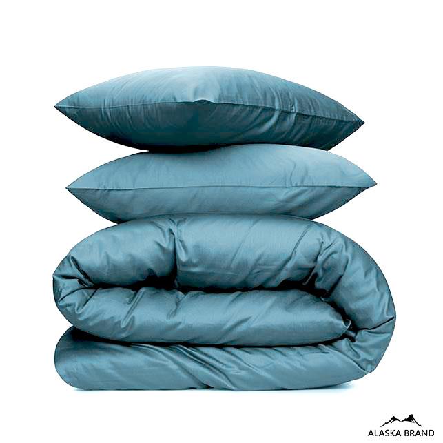 מצעי 100% כותנה מצרית אריגת סאטן 500 חוט - פטרול מצעי 100% כותנה מצרית אריגת סאטן 500 חוט - פטרול