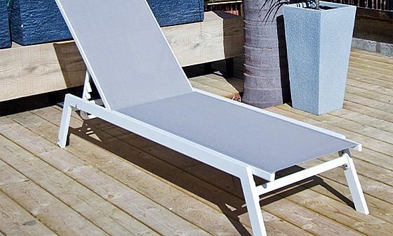 מיטת שיזוף לגינה ולמרפסת אלומיניום דגם הוואי מיטת שיזוף לגינה ולמרפסת אלומיניום דגם הוואי