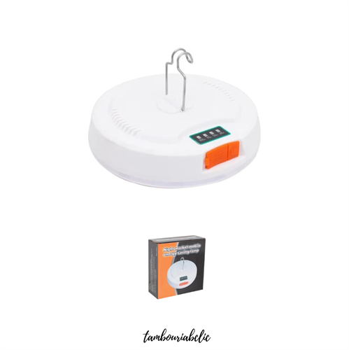 מנורת קמפינג סולארית נטענת – האור שלכם בשטח