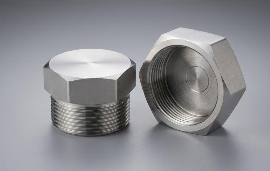 פקקים נירוסטה מכסים הברגה זכר ונקבה 2 צול BSP עשויים בחריטה קמפינג לייף פקקים נירוסטה מכסים הברגה זכר ונקבה 2 צול BSP עשויים בחריטה קמפינג לייף