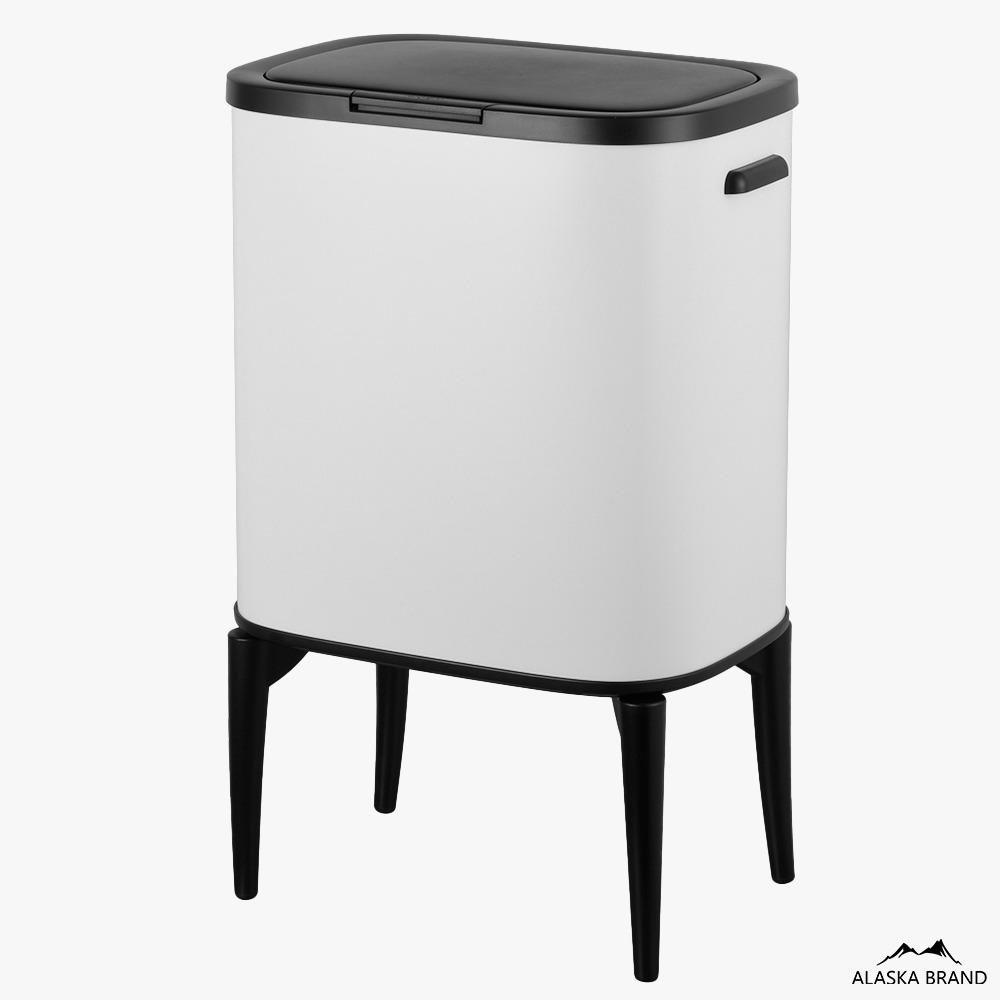 פח אשפה דגם - פגסוס לבן | 33 ליטר