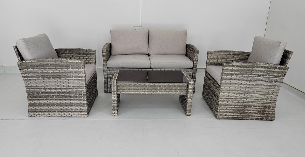 מערכת ישיבה לגינה ולמרפסת ראטן דגם פורטוגל