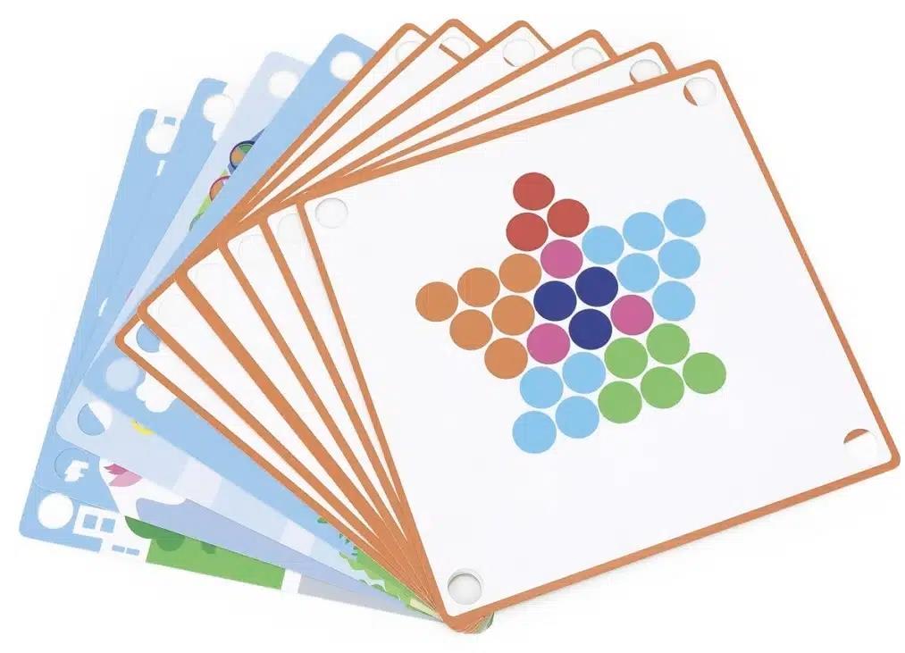 מונטסורי-בול משחק תפיסה והתאמה מעץ עד 4 משתתפים