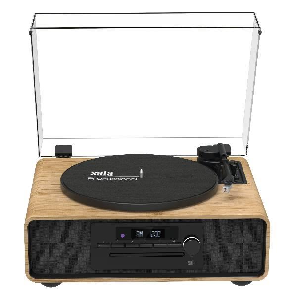 פטיפון SAFA MIC300-TT פטיפון משולב מערכת שמע כולל בלוטוס