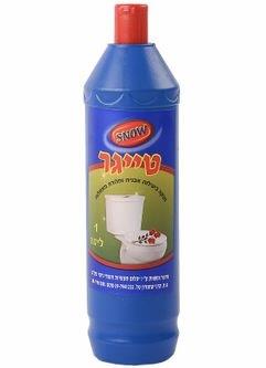 נוזל לניקוי אבנית וחלודה באסלות 1 ליטר
