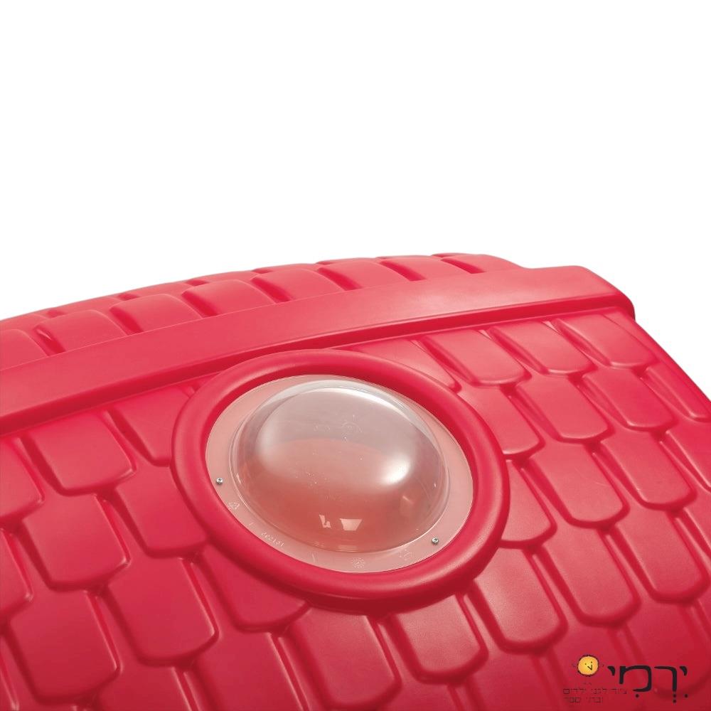 מתקן חצר לילדים מועדון עם גשר, 2 מגלשות, פינות מסתור וחלונות תצפית מתקן חצר לילדים מועדון עם גשר, 2 מגלשות, פינות מסתור וחלונות תצפית