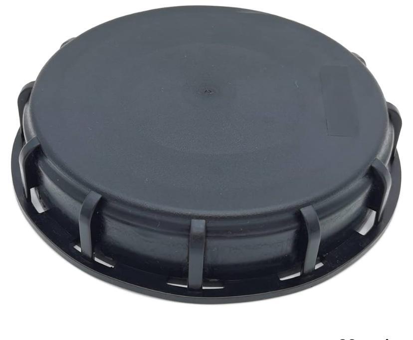 מכסה IBC צול 3'' למיכל IBC פקק הברגה קוטר 100 MM צבע שחור קמפינג לייף מכסה IBC צול 3'' למיכל IBC פקק הברגה קוטר 100 MM צבע שחור קמפינג לייף