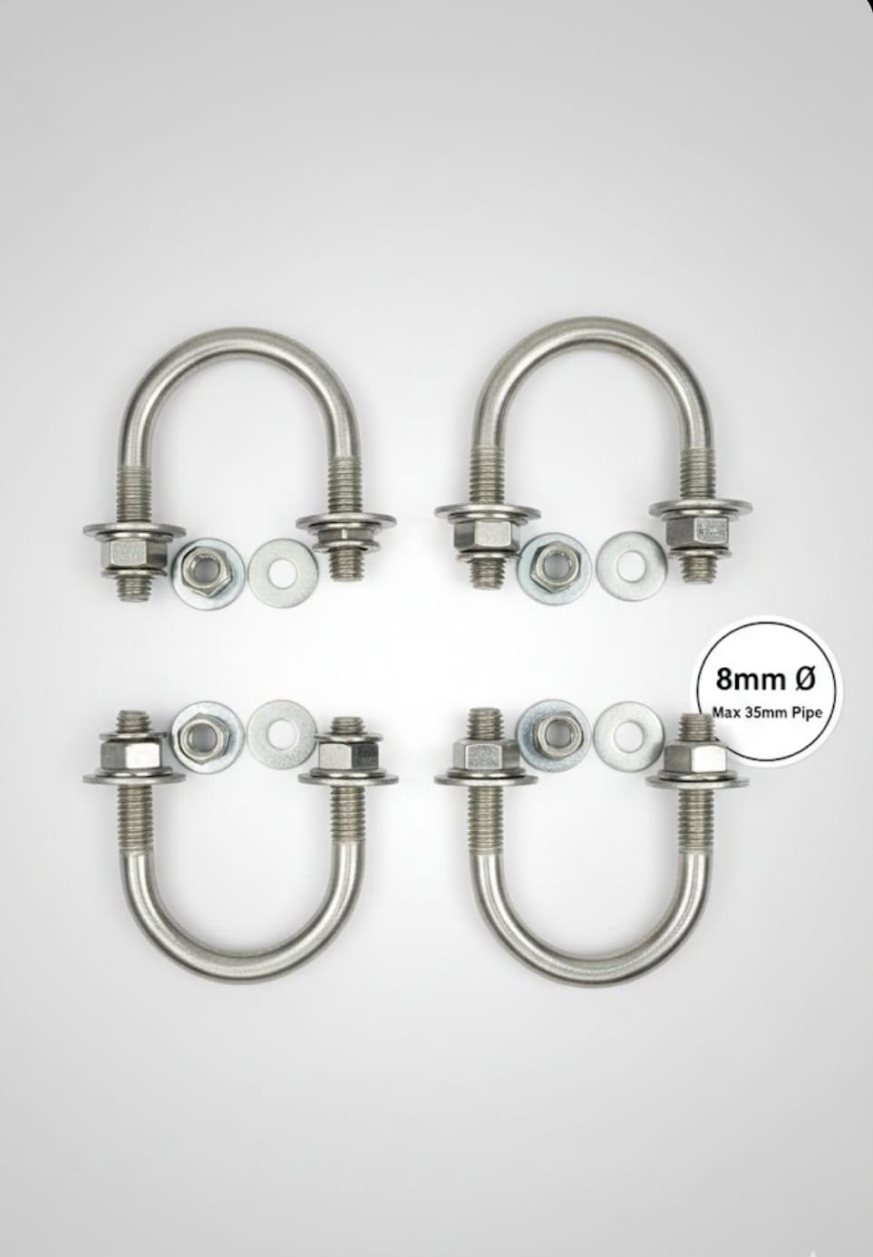 קשת אומגה מתכת עם הברגה אומים וטבעות לחיבור כללי חובק קוטר 35 ממ מקסימום קמפינג לייף קשת אומגה מתכת עם הברגה אומים וטבעות לחיבור כללי חובק קוטר 35 ממ מקסימום קמפינג לייף