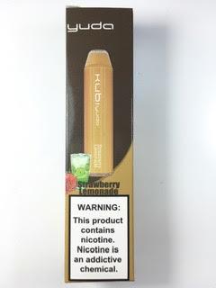 סיגריה אלקטרונית חד פעמית כ2800 שאיפות Kubiyuda Disposable 20mg בטעם תות לימונדה Strawberry Lemonade
