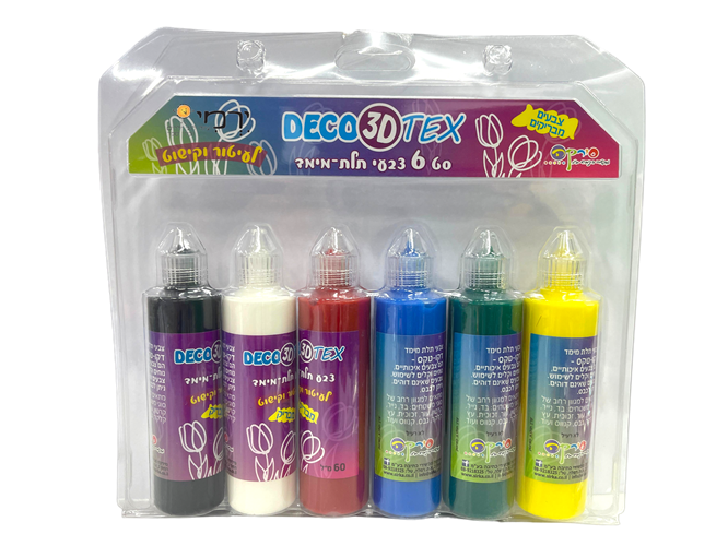 טוליפ צבעי בסיס 6 יחידות