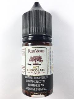 נוזל מילוי לסיגריה אלקטרונית 30 מ"ל Ripe Vapes VCT בטעם שוקלד Chocolate ניקוטין 20 מ"ג 20mg