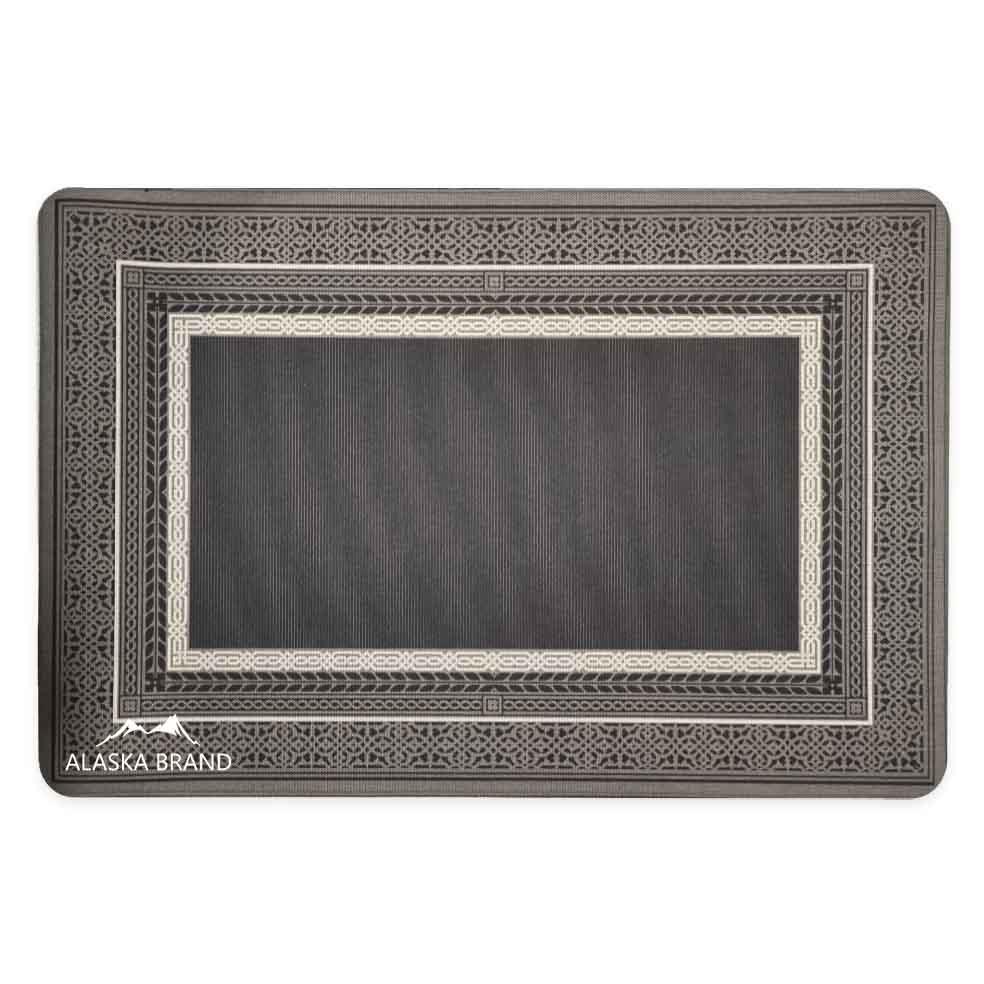 שטיח מטבח איכותי בתוספת גומי בתחתית דגם - 14 מוקה (מתנקה בקלות!)