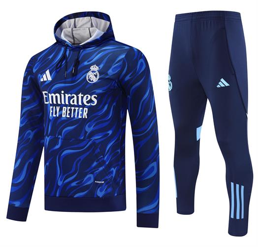 ריאל מדריד חליפה ארוכה עם קפוצ'ון