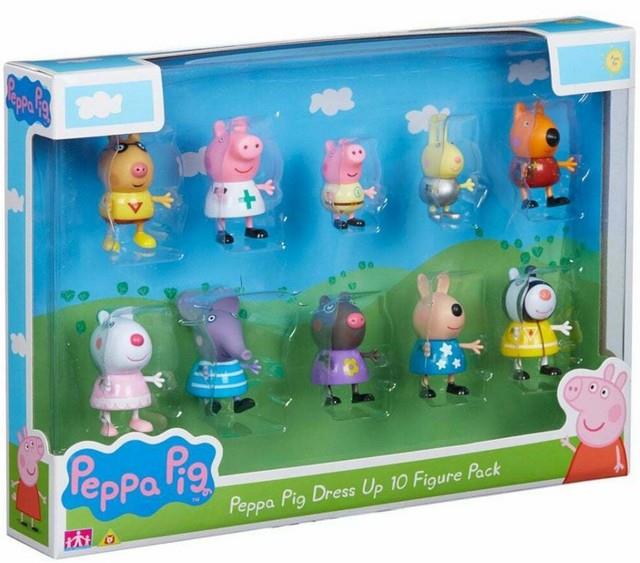 פפה פיג - פפה וחברים מחופשים 10 דמויות